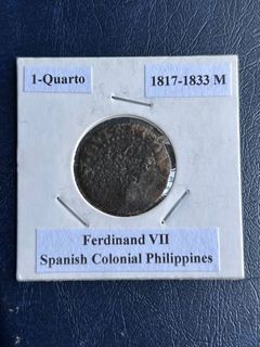 1-Quarto Ferdinand VII Spanish Colonial - no date