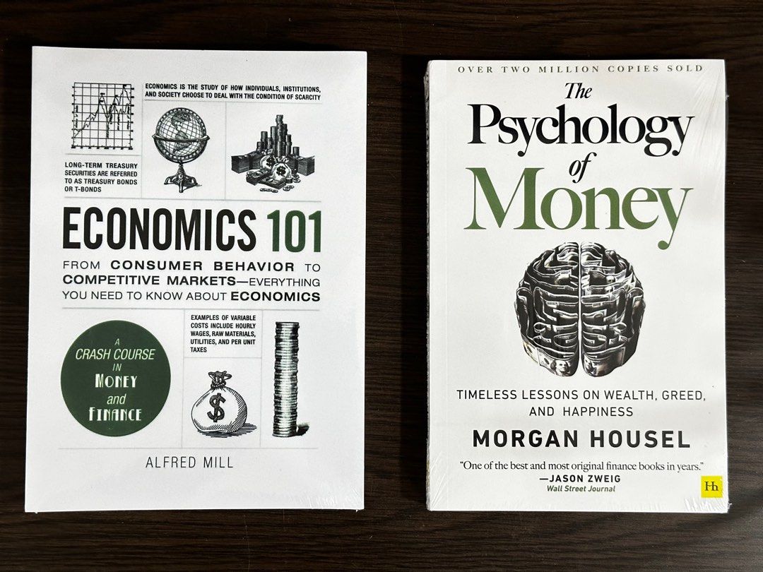 ✓ NEW The Psychology of Money book Economics 101 book, Hobbies