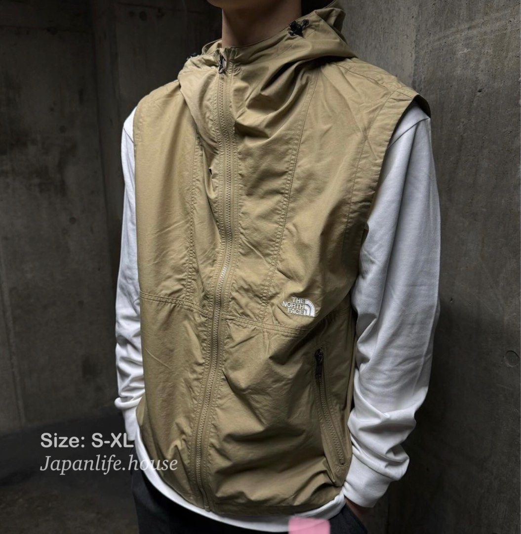 【SALE】 🆕The 日本直送代購🇯🇵 North 男裝 vest, hooded Compact Face トップス