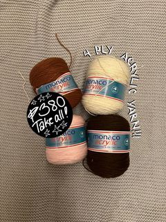 Acrylic yarn bundle!!