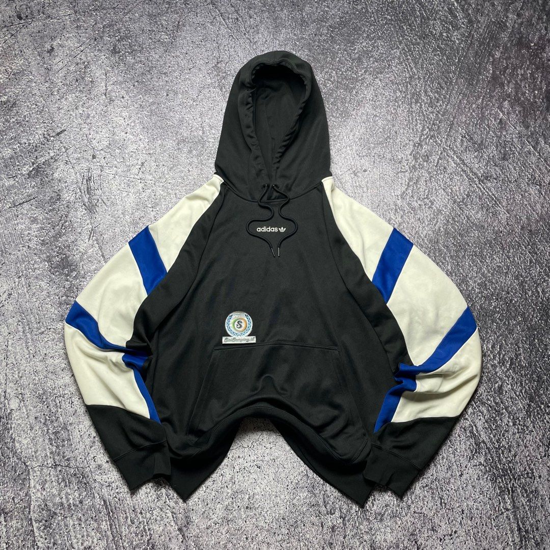 Adidas EQT Black Hoodie Fesyen Pria Pakaian Baju Luaran di Carousell