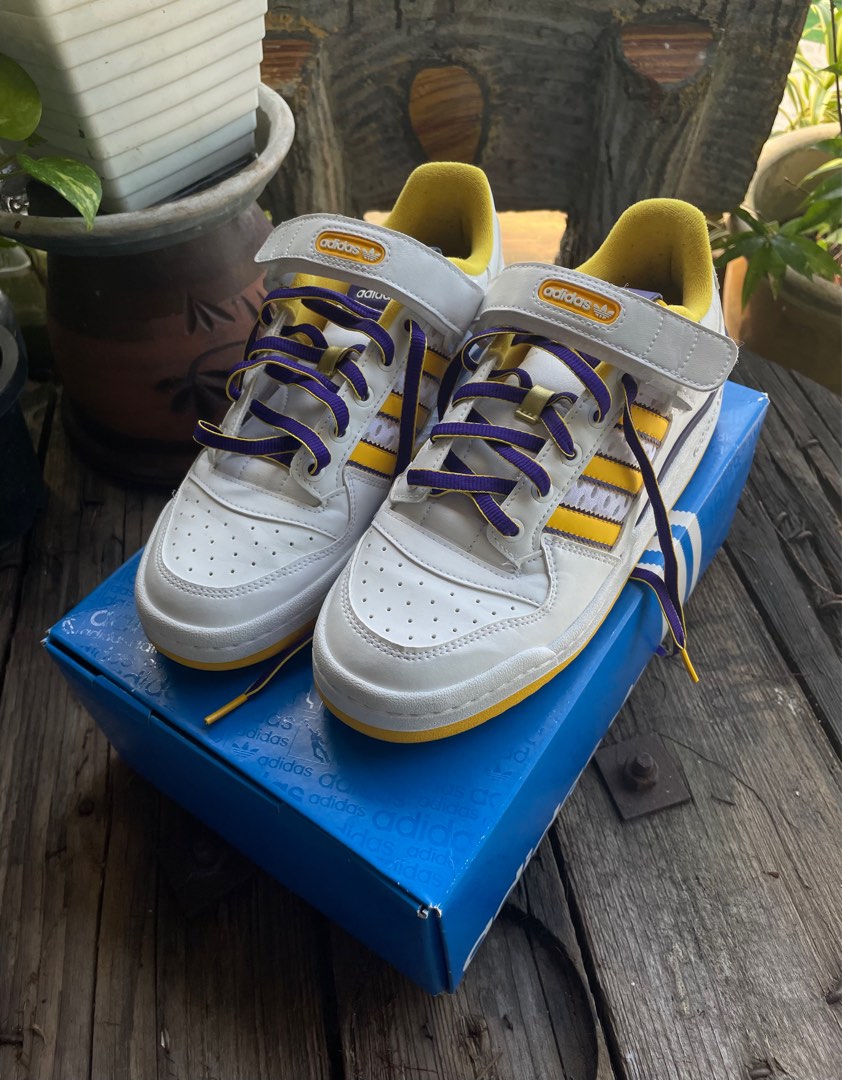 adidas forum low lakers