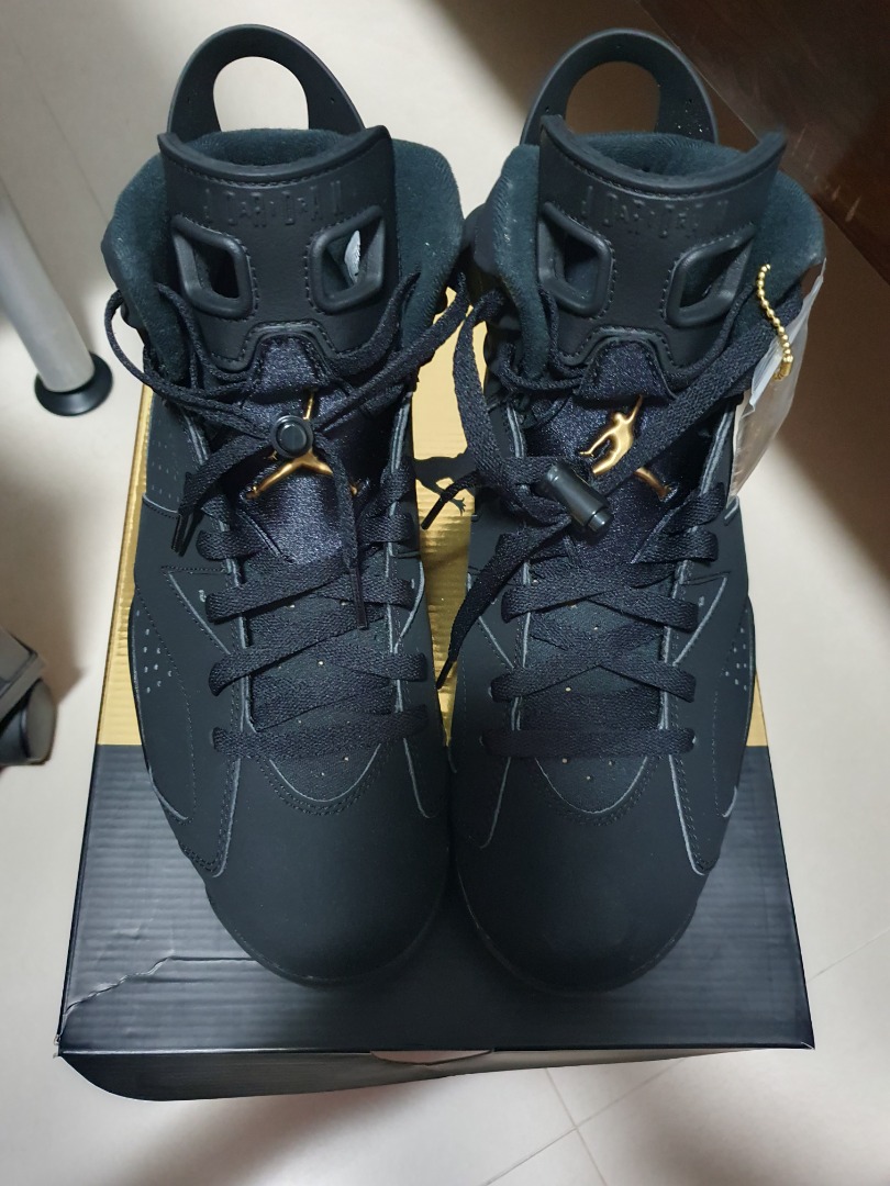 Air Jordan 6 DMP Retro Black Gold CT4594 007 Men s Fashion Footwear Sneakers on Carousell