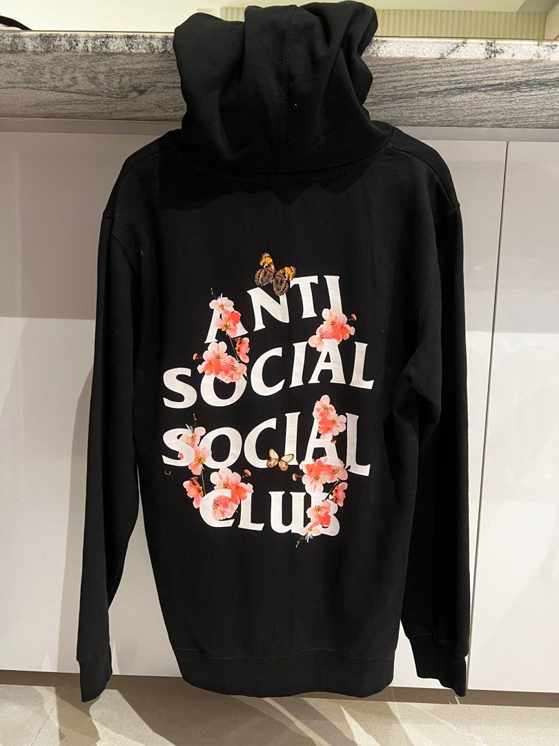 Anti social social club sakura hoodie
