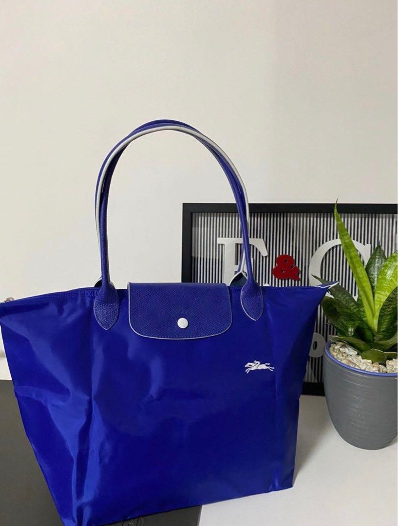 Longchamp cobalt blue hot sale