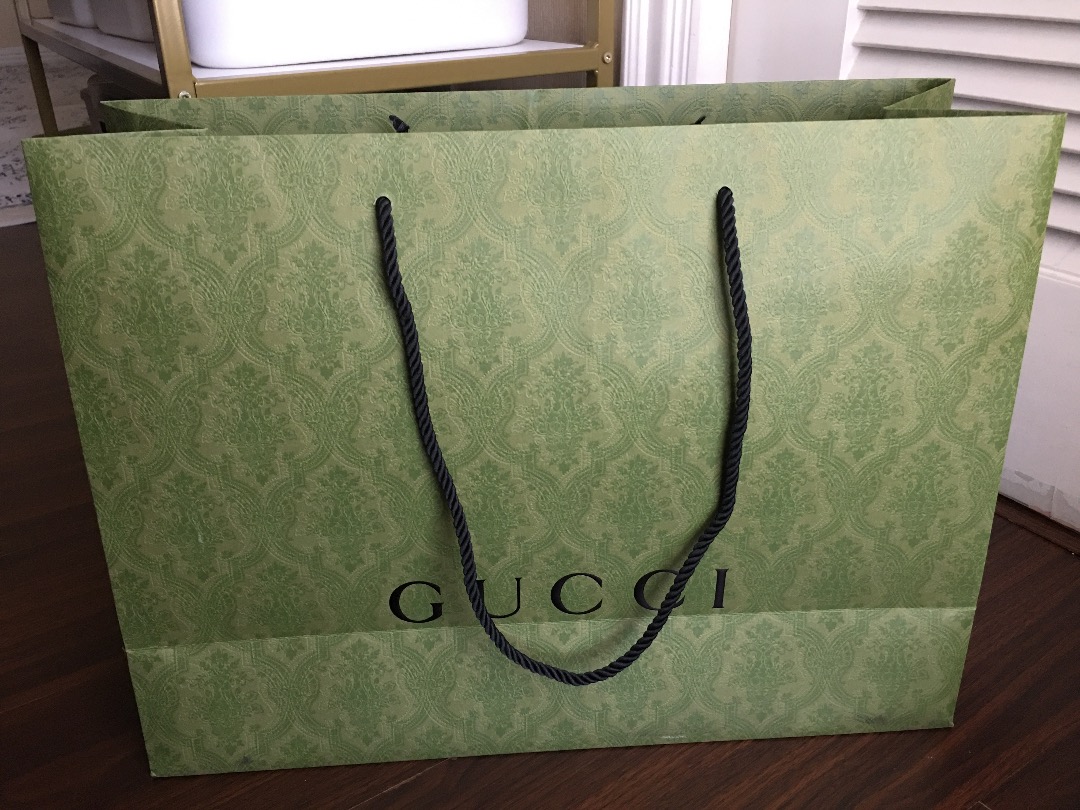 Gucci paper bag price on sale