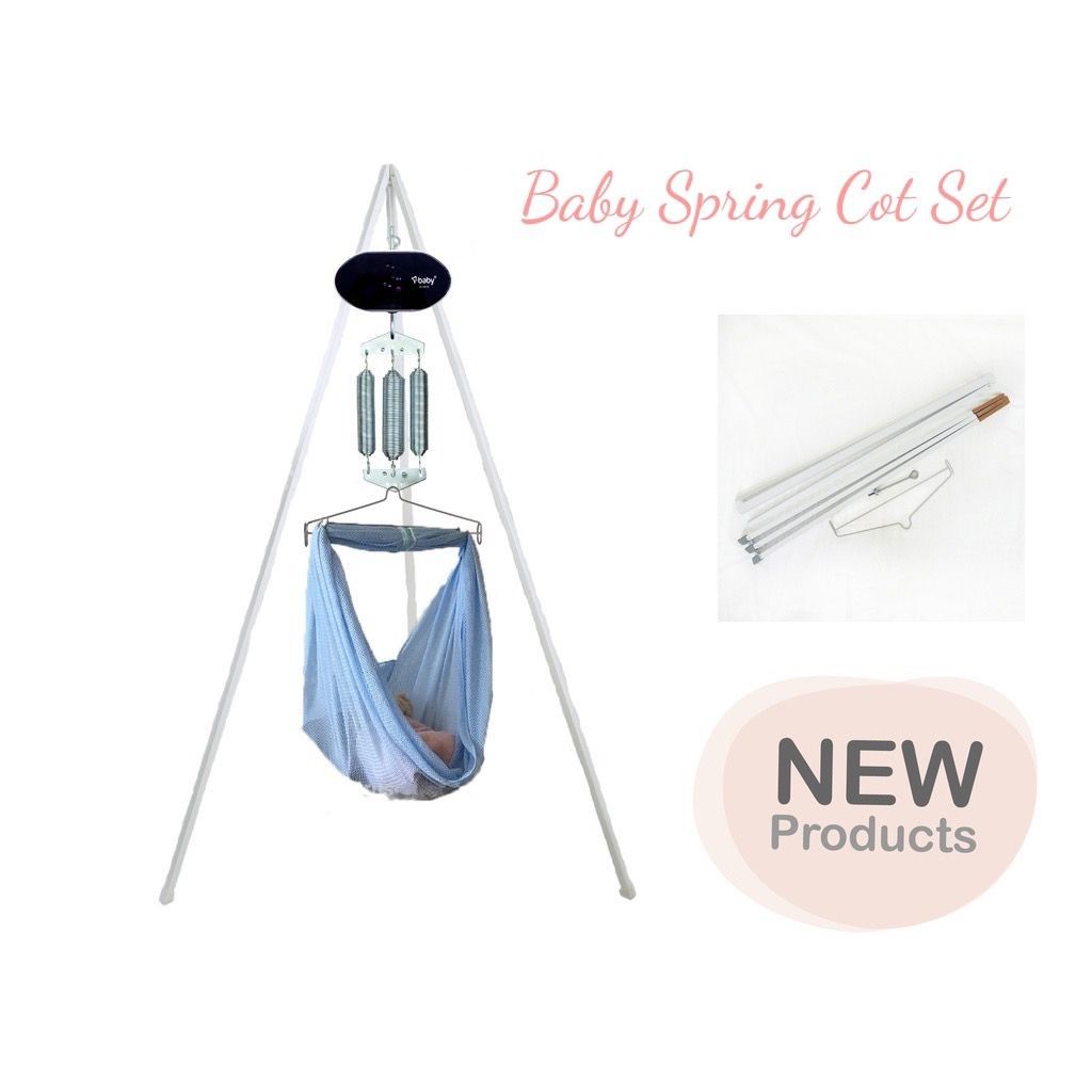 Baby spring cot set sales