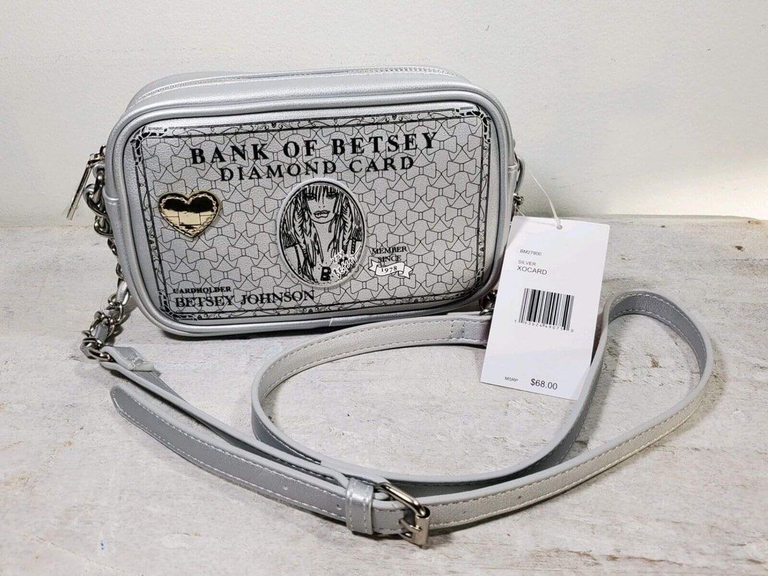 Betsey johnson camera bag best sale