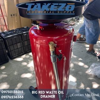 Big Red Waste Oil Drainer