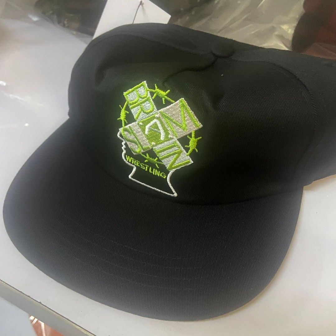ブランド通販サイトをすべて Pria, Fesyen Hat, Wrestling Slam Brain Aksesoris, di Topi 帽子