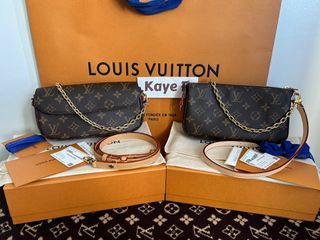 BRANDNEW AUTHENTiC LV Louis Vuitton Pochette Accessoires & IVY Woc