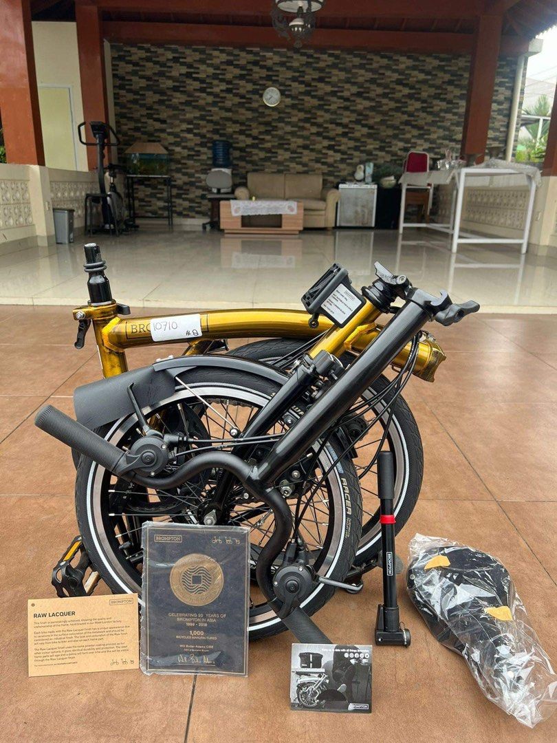 Brompton Asian Gold Unique Serial Number