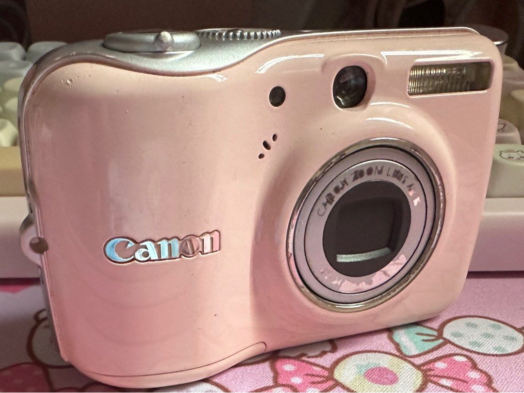 Canon powershot e1 pc1338粉紅色, 攝影器材, 相機- Carousell