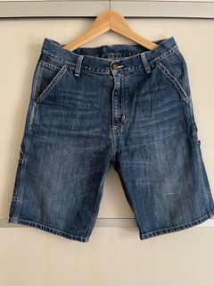 Carhartt Blue Denim Shorts62940514548354110