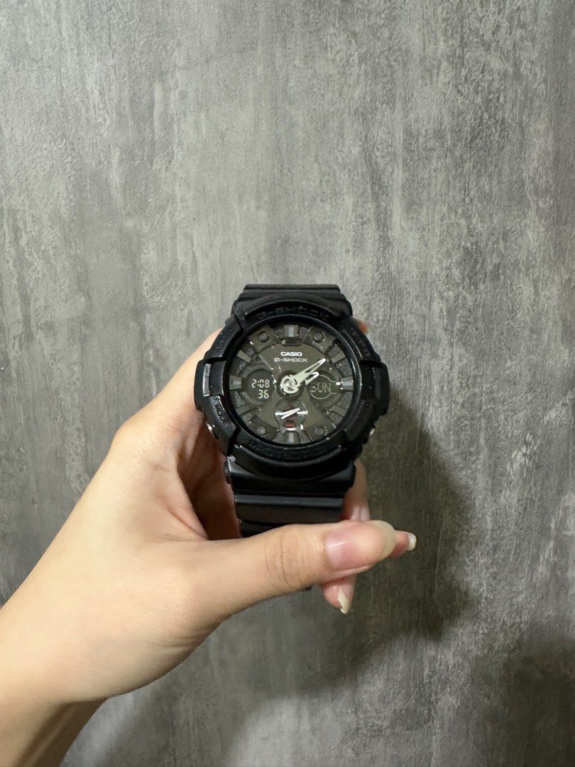 CASIO G SHOCK GA 201 1AJF Black