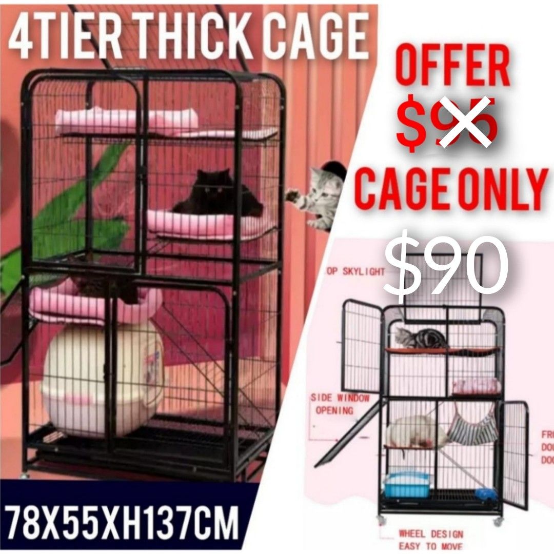 Cat cage Thick Cage 4tier Brand New in Box