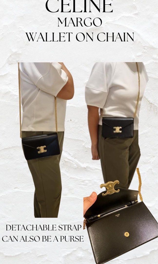 Celine margo (Category: Luxury Bags & Wallets) located in Quezon City. Submitted by sarahlarsson_ (Listing ID 1299267092, Image 2). Description: Bnew With gift receipt.