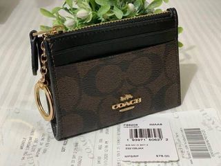 Coach card holder purse