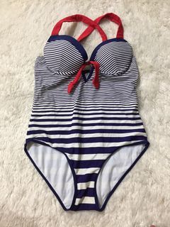 Coco Cabana Underwired Stripe Swimsuit