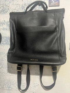 Cole Haan - Leather Laptop Backpack