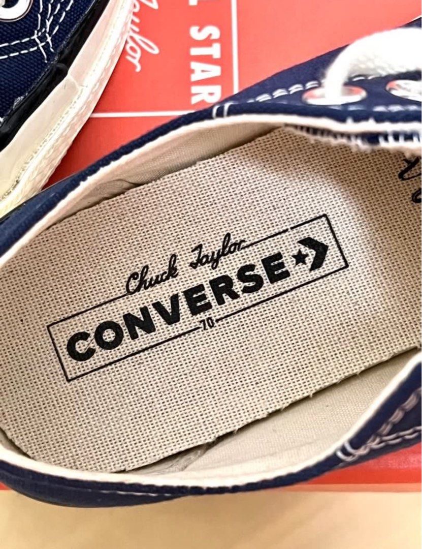 Converse Midnight Blue Chuck 70s (Category: Sneakers) located in Butuan. Submitted by pingluxe (Listing ID 1299217316, Image 3). Description: Bought this sa zalora for 3,700 Good as new No flawws Size 35 DM for when worn photo.