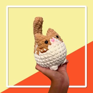 Crochet Cat Customizable Stuffed Toy Plushies Plush Gift