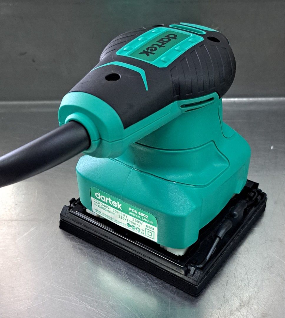 DARTEK POS6002 ORBITAL FINISHING SANDER (Category: Construction Tools & Equipment) located in Manila. Submitted by tonpornel (Listing ID 1299138074, Image 3). Description: Ton-Pornel Mercantile • We supply Powertools, Hardware tools, Plumbing, Paints, Electrical and Construction materials • We offer Paint Mixing and Powertools Repair Visit us: 38 Marcos Highway Mayamot, Antipolo City https://maps.google.com/?cid=1384230075759805792&entry=gps Stor