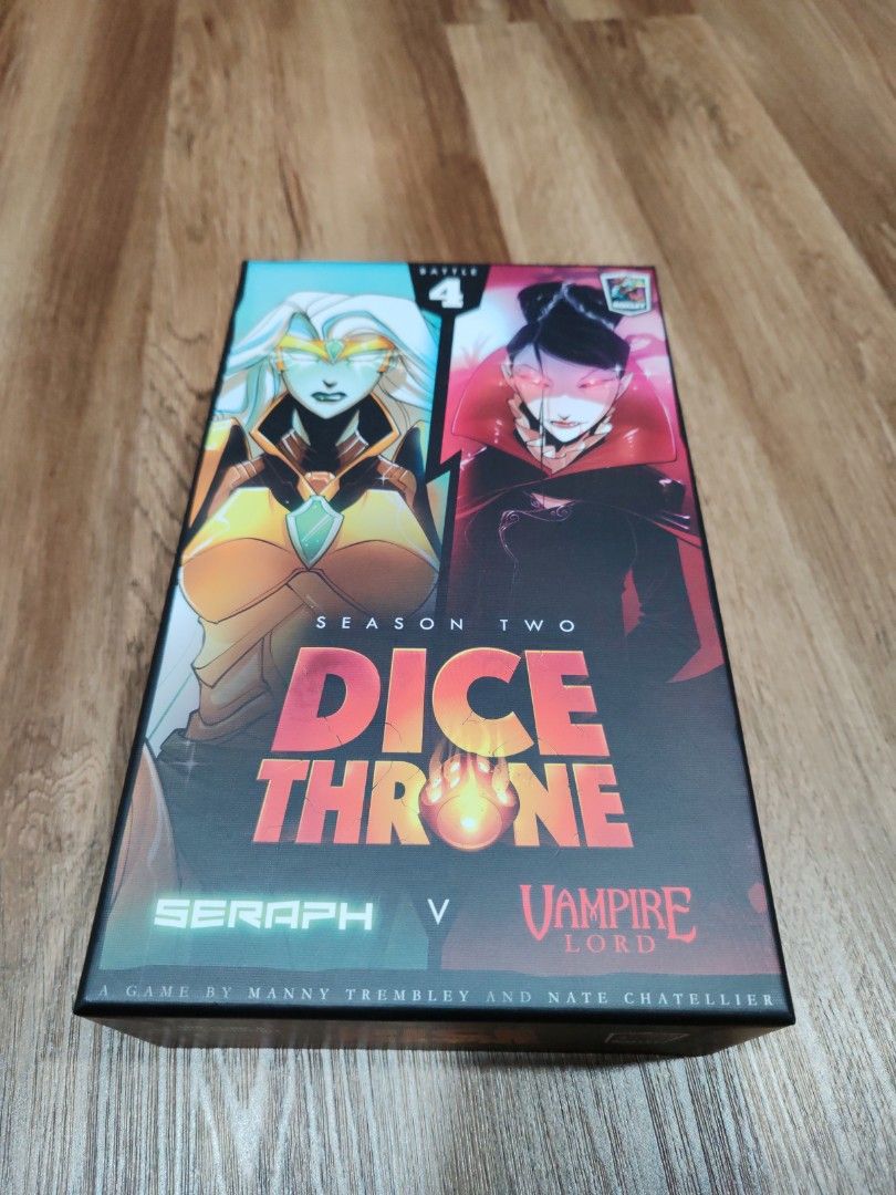 Dice Throne Season Two, Seraph V Vampire Lord, Hobbies & Toys, Toys