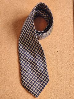 Dunhill Woven Diagonal Check Tie