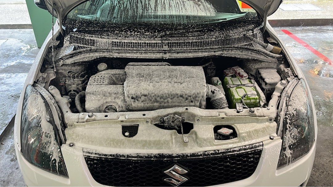 Engine detail. Engine bay detail. Engine wash. Sonax, IGL. gtech