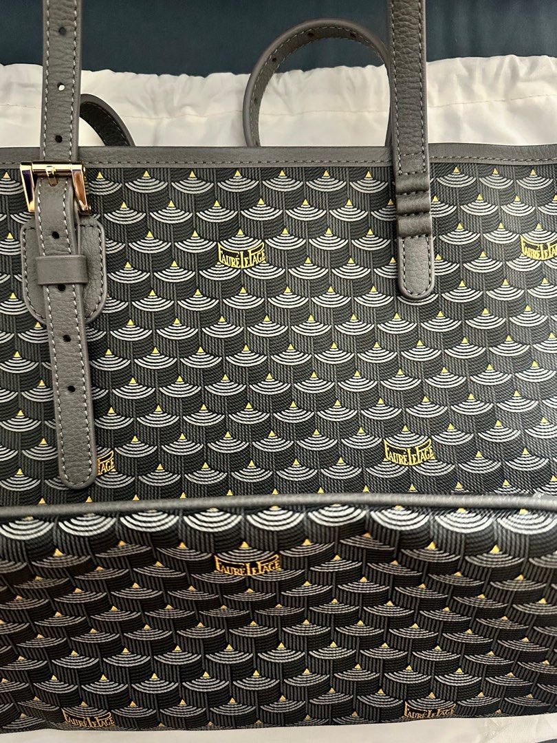 Faure Le Page Daily Battle Tote Bag (Category: Luxury Bags & Wallets) located in Quezon City. Submitted by ayreeshko (Listing ID 1299166765, Image 3). Description: With receipt and paperbag.