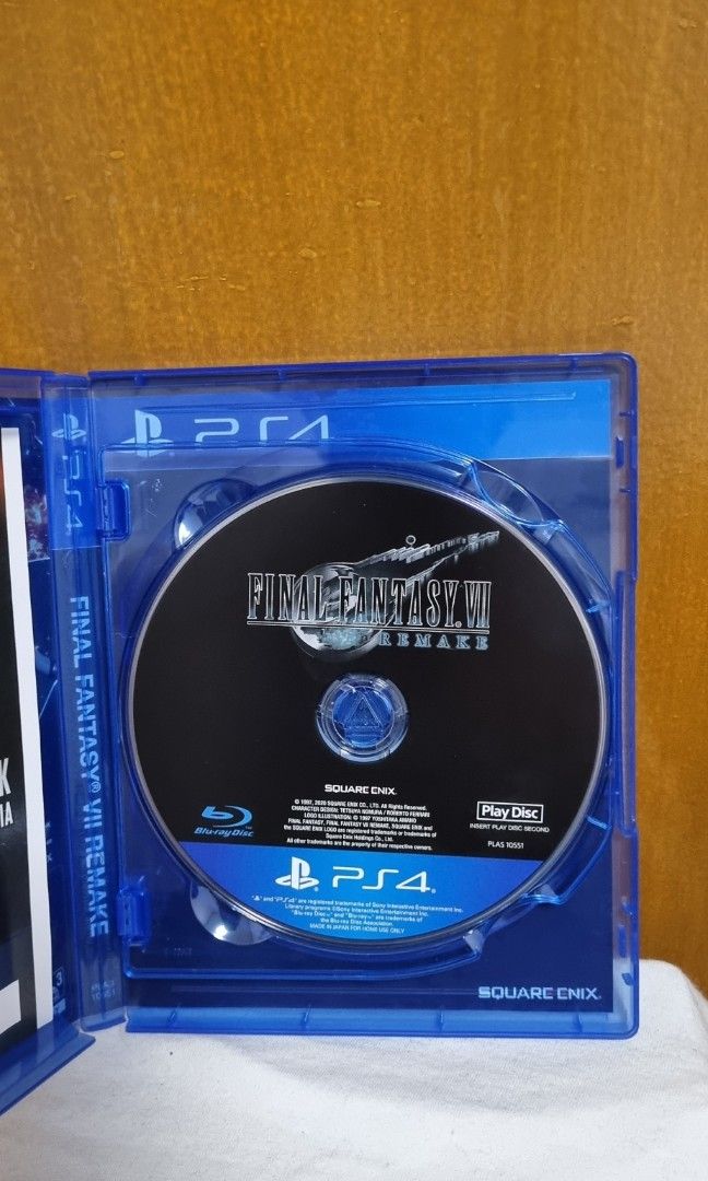 Final Fantasy 7 Remake [R3] (Category: PlayStation) located in Manila. Submitted by gelolego (Listing ID 1299194757, Image 3). Description: FF7 Remake excellent condition (2 discs) Payment: BPI/Gcash Shipping: Lalamove/Grab *shipping fee shouldered by buyer.