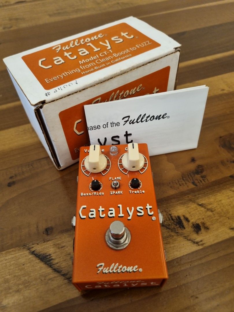 Fulltone Catalyst CT-1 エフェクター Fulltone CT-1 Catalyst Fuzz/Boost/Overdrive - What To Know