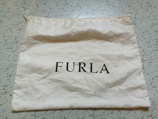 Furla dust bag small 11" h x 14" w