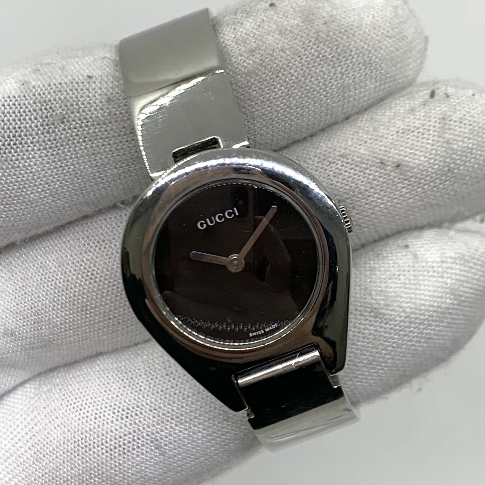 GUCCI 6700L BLACK STAINLESS STEEL QUARTZ LADIES WATCH ONLY 247013793 EK Luxury Watches on Carousell
