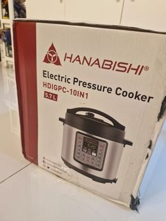 Hanabishi Electric Pressure Cooker 5.7L - brand new
