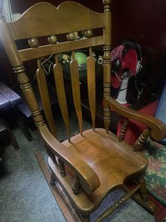 Hardwood Vintage Rocking Chair