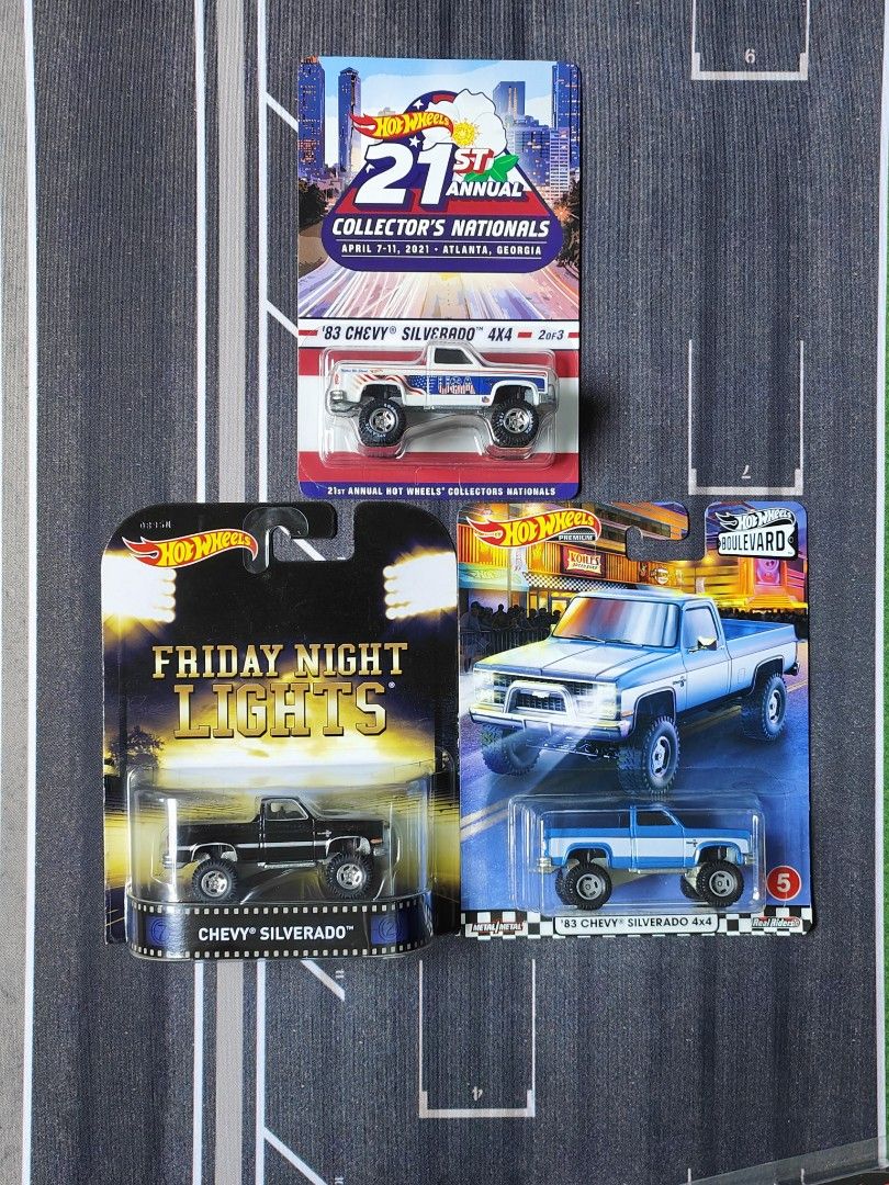 Hot wheels 83 chevy silverado 4x4 deals