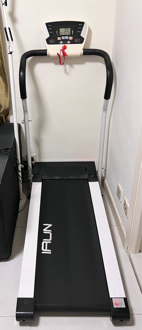 IRUN S100 Treadmill for home free iPad stand sell in a set iPad Carousell