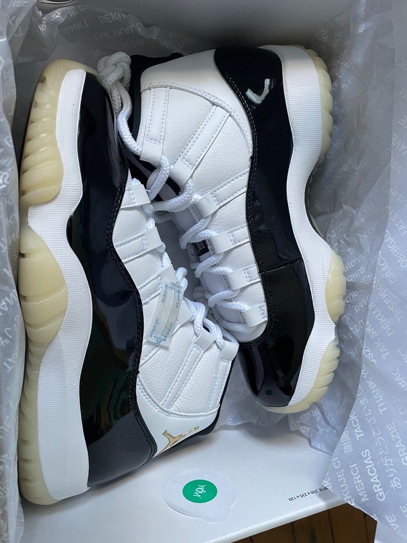 Jordan 11 Concord Gratitude (Category: Sneakers) located in Quezon City. Submitted by phabag01 (Listing ID 1299154600, Image 3). Description: Almost new, used only twice in the office Pero hindi pinang commute or pinanlaro. RFS - decluttering.