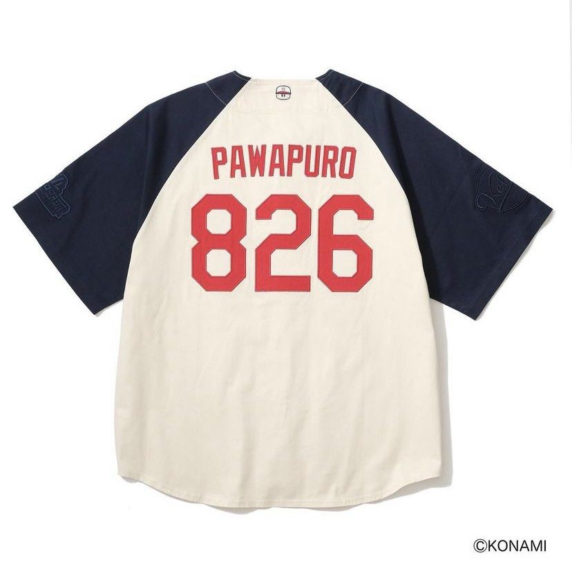KEBOZ PAWAPURO × KEBOZ BASEBALL SHIRT, 他的時尚, 上衣與西裝, T恤 