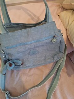 Original Kipling light blue shoulder sling bag