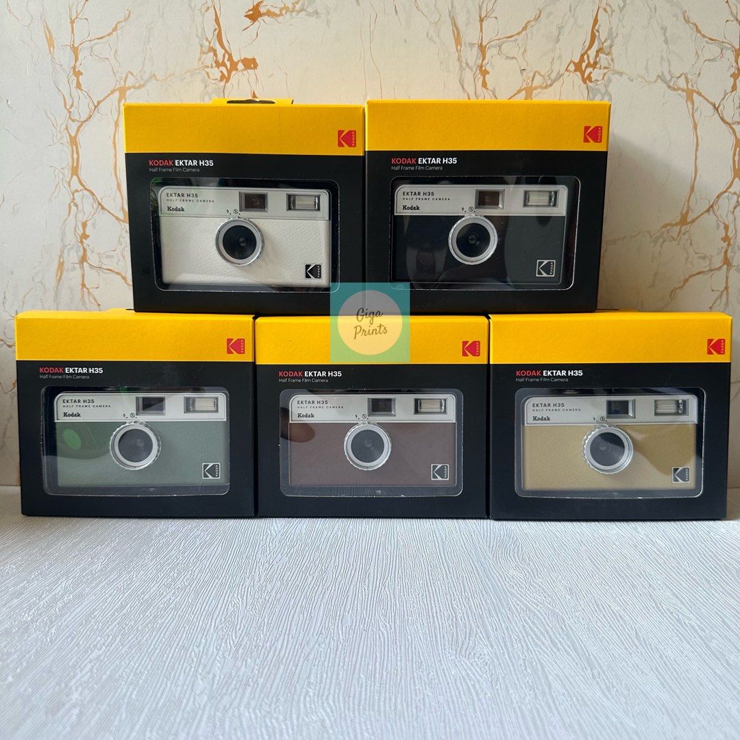 Kodak Ektar H35 Half Frame Film Camera (Category: Cameras) located in Quezon City. Submitted by bdsdc1998 (Listing ID 1299158369, Image 1). Description: Reusable Film Camera: 2,899 - Kodak Ektar H35 Half Frame Film Camera 3,499 - Kodak Ektar H35N Half Frame Film Camera 2,499 - Kodak I60 Film Camera 3,199 - Harman EZ 35 Reusable 35mm Film Camera (With film / Aug 2025 exp) . . . Loc: Roxas QC.