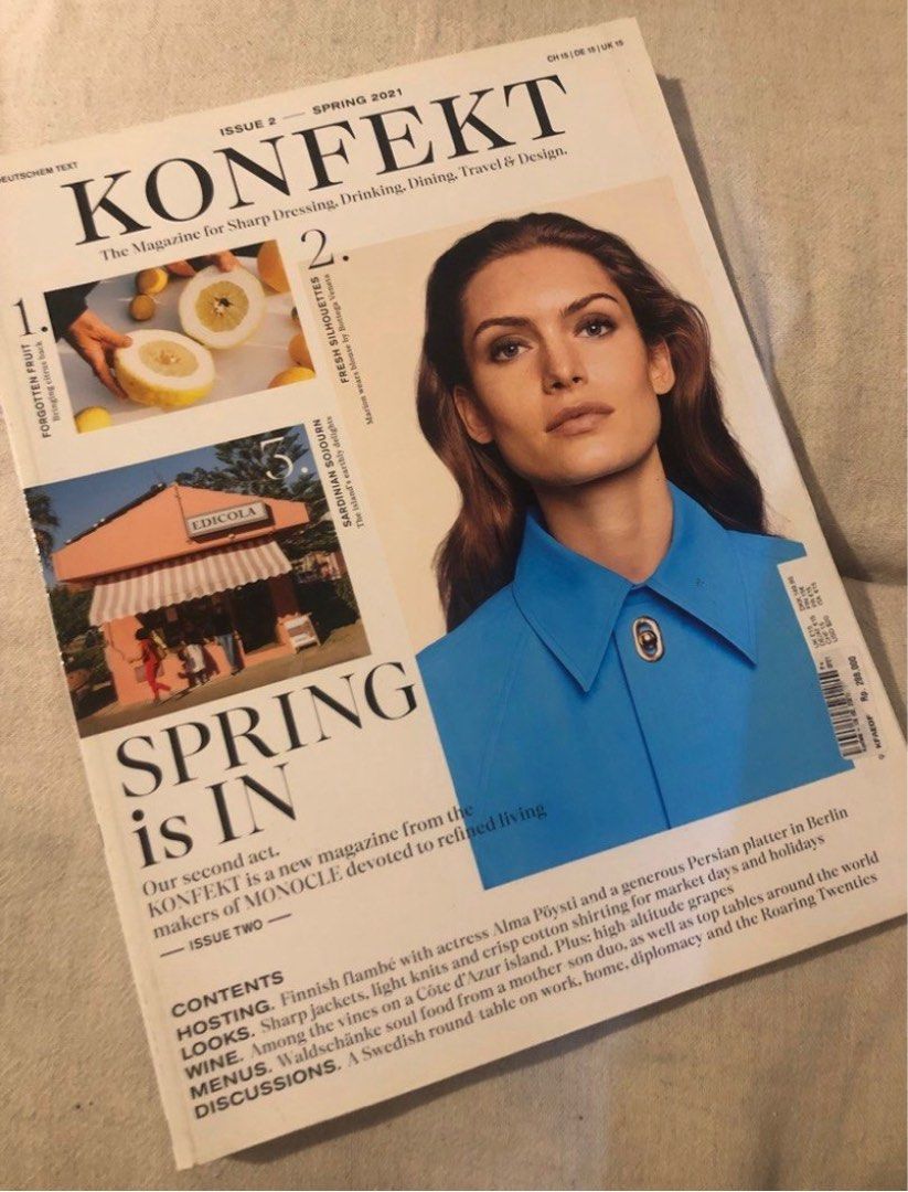 KONFEKT magazine (majalah impor, bukan Monocle, bukan Kinfolk, bukan ...