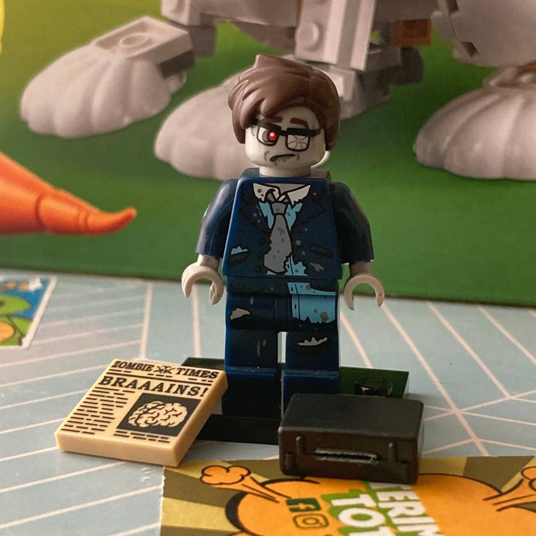 Lego 71010 Zombie Businessman Minifigure Hobbies Toys Toys Games on Carousell