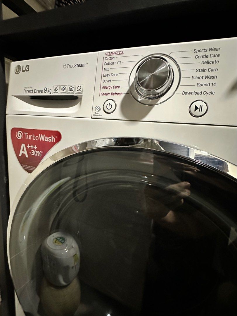 Lg truesteam inverter direct drive on sale