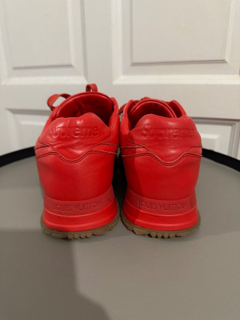 DISCOUNTED LOUIS VUITTON X SUPREME SNEAKER Luxury Sneakers Footwear on Carousell