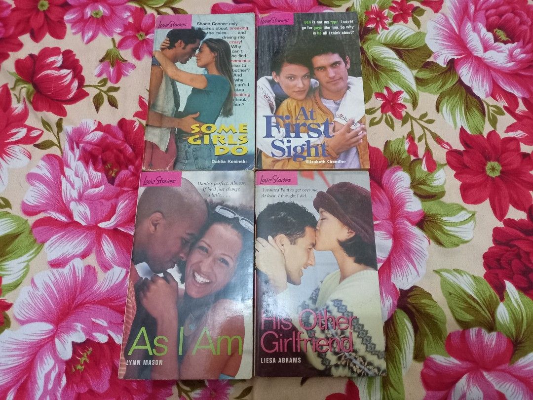 Love Stories Book bundle (Category: Storybooks) located in Manila. Submitted by bookgirl24 (Listing ID 1299205820, Image 1). Description: selling the 90s Love Stories books. strictly sold as set. tanned pages so manage your expectations. hard to find books. no haggling and last price indicated RFS: Decluttering MOP: Gcash MOD: lalamove, Mr. speedy, Grab, LBC COP (c/o buyer) NO COD & SCO Meet up in LRT Tayuman.