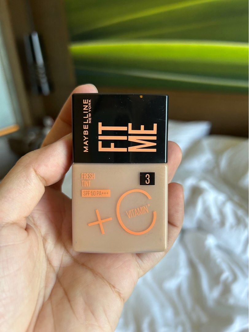 Maybelline Fit Me Fresh Tint (Category: Makeup) located in Manila. Submitted by curatedbyelvynna (Listing ID 1299155742, Image 2). Description: Condition: 5/5; used 2-3x only No ‘more photos’. All photos are posted, what you see is what you’ll get. Please note that my items are preloved, it is likely that there will be signs of light wear in general. Last price posted 💯 No more haggling. All items are reasonably priced based on their condition. 