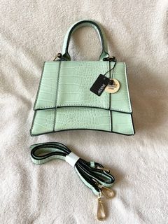 Mint green mini bag